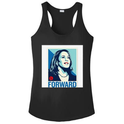 Kamala Harris Forward Ladies PosiCharge Competitor Racerback Tank