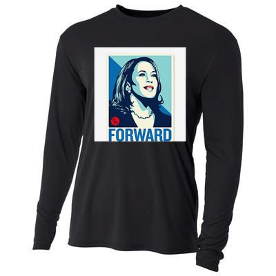 Kamala Harris Forward Cooling Performance Long Sleeve Crew