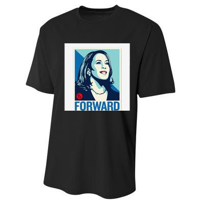 Kamala Harris Forward Performance Sprint T-Shirt