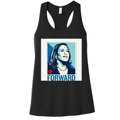 Kamala Harris Forward Women's Racerback Tank