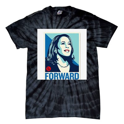 Kamala Harris Forward Tie-Dye T-Shirt