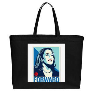 Kamala Harris Forward Cotton Canvas Jumbo Tote