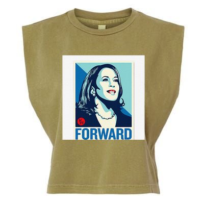 Kamala Harris Forward Garment-Dyed Women's Muscle Tee