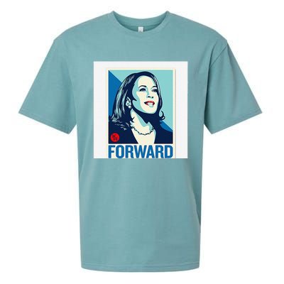 Kamala Harris Forward Sueded Cloud Jersey T-Shirt