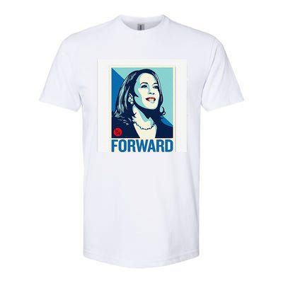 Kamala Harris Forward Softstyle® CVC T-Shirt