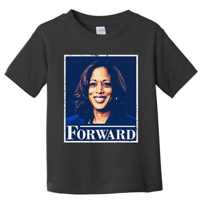 Kamala Harris Forward 2024 Presidential Election Toddler T-Shirt