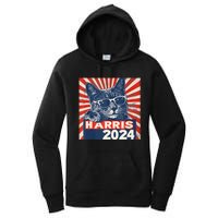 Kamala Harris For President 2024 Katmala Funny Cat Women's Pullover Hoodie