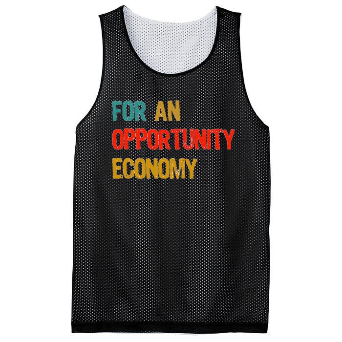 Kamala Harris For An Opportunity Economy Election Mesh Reversible Basketball Jersey Tank