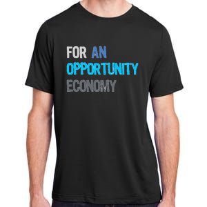 Kamala Harris For An Opportunity Economy Election Adult ChromaSoft Performance T-Shirt