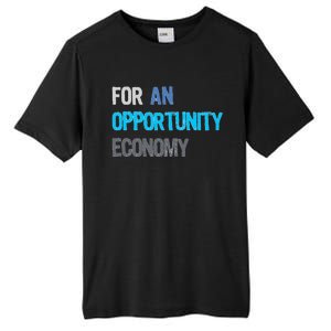 Kamala Harris For An Opportunity Economy Election Tall Fusion ChromaSoft Performance T-Shirt