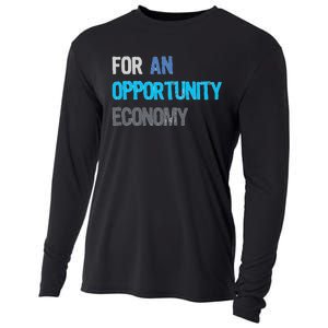 Kamala Harris For An Opportunity Economy Election Cooling Performance Long Sleeve Crew