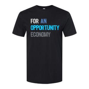 Kamala Harris For An Opportunity Economy Election Softstyle CVC T-Shirt