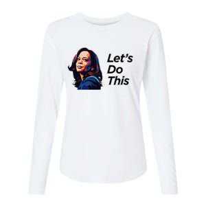 Kamala Harris For President LetS Do This! Womens Cotton Relaxed Long Sleeve T-Shirt