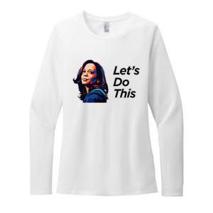 Kamala Harris For President LetS Do This! Womens CVC Long Sleeve Shirt