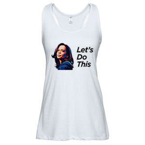 Kamala Harris For President LetS Do This! Ladies Essential Flowy Tank