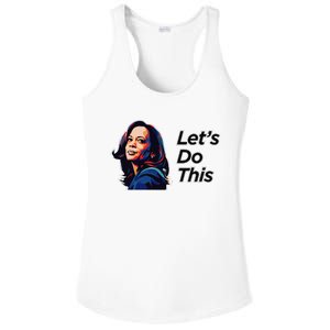 Kamala Harris For President LetS Do This! Ladies PosiCharge Competitor Racerback Tank