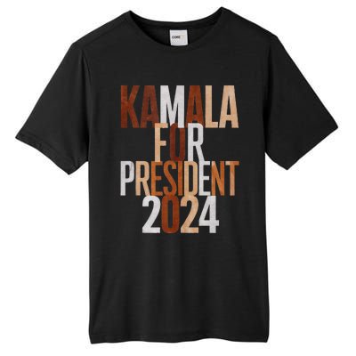 Kamala Harris For President 2024 Presidential Election Tall Fusion ChromaSoft Performance T-Shirt