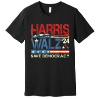 Kamala Harris Forward Harris Waltz For A Brighter Tomorrow Premium T-Shirt