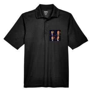 Kamala Harris Funny Reaction Men's Origin Performance Pique Polo