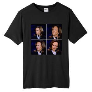 Kamala Harris Funny Reaction Tall Fusion ChromaSoft Performance T-Shirt