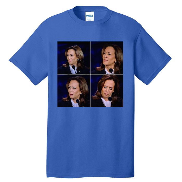 Kamala Harris Funny Reaction Tall T-Shirt