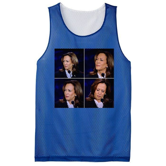 Kamala Harris Funny Reaction Mesh Reversible Basketball Jersey Tank