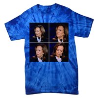 Kamala Harris Funny Reaction Tie-Dye T-Shirt