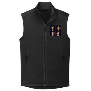 Kamala Harris Funny Reaction Collective Smooth Fleece Vest