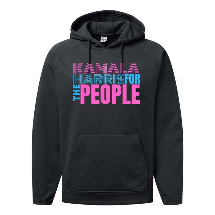 Kamala Harris For The People Performance Fleece Hoodie