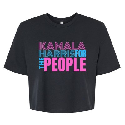 Kamala Harris For The People Bella+Canvas Jersey Crop Tee