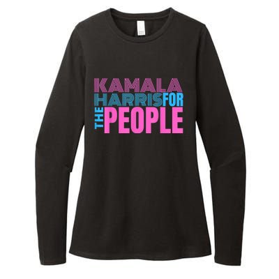 Kamala Harris For The People Womens CVC Long Sleeve Shirt