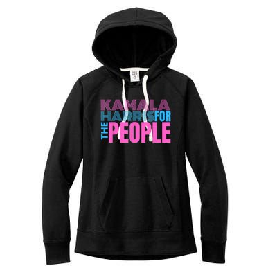 Kamala Harris For The People Women's Fleece Hoodie