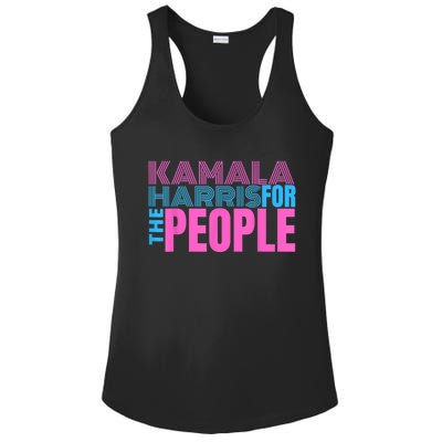 Kamala Harris For The People Ladies PosiCharge Competitor Racerback Tank