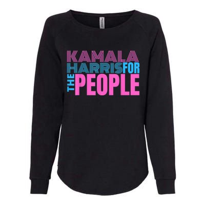 Kamala Harris For The People Womens California Wash Sweatshirt