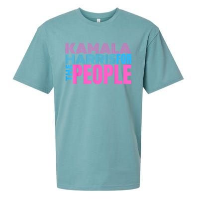 Kamala Harris For The People Sueded Cloud Jersey T-Shirt