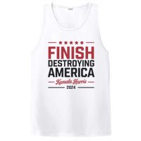 Kamala Harris Finish Destroying America 2024 PosiCharge Competitor Tank