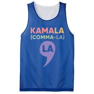 Kamala Harris For President 2024La Comma La Harris 2024 Mesh Reversible Basketball Jersey Tank