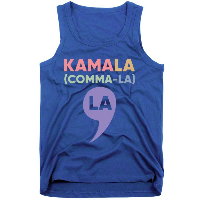 Kamala Harris For President 2024La Comma La Harris 2024 Tank Top