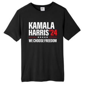 Kamala Harris For President 2024 Election Campaign Freedom Tall Fusion ChromaSoft Performance T-Shirt