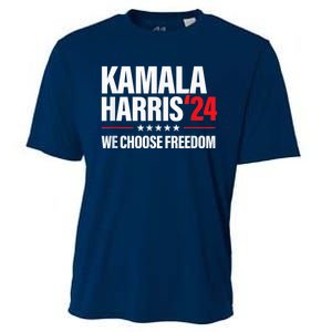 Kamala Harris For President 2024 Election Campaign Freedom Cooling Performance Crew T-Shirt