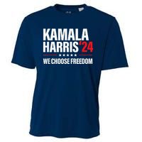 Kamala Harris For President 2024 Election Campaign Freedom Cooling Performance Crew T-Shirt