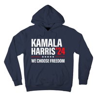 Kamala Harris For President 2024 Election Campaign Freedom Hoodie