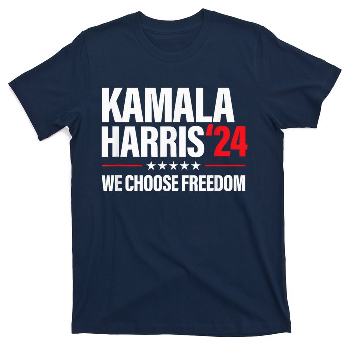 Kamala Harris For President 2024 Election Campaign Freedom T-Shirt