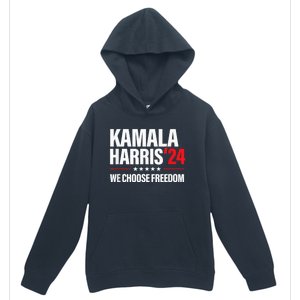 Kamala Harris For President 2024 Election Campaign Freedom Urban Pullover Hoodie