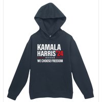 Kamala Harris For President 2024 Election Campaign Freedom Urban Pullover Hoodie