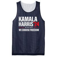 Kamala Harris For President 2024 Election Campaign Freedom Mesh Reversible Basketball Jersey Tank