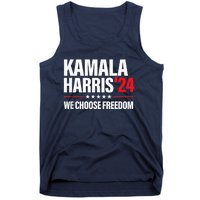 Kamala Harris For President 2024 Election Campaign Freedom Tank Top