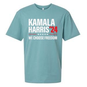 Kamala Harris For President 2024 Election Campaign Freedom Sueded Cloud Jersey T-Shirt