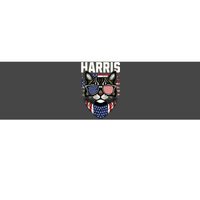 Kamala Harris For President 2024 Funny Cat Graphic Bumper Sticker