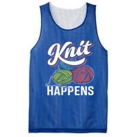 Knit Happens Gift Funny Sewer Knitters Pride Gift Mesh Reversible Basketball Jersey Tank